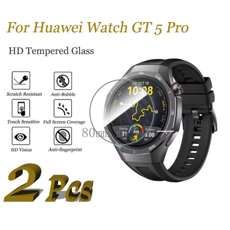 Película Protetora De Vidro Para Huawei Watch GT 