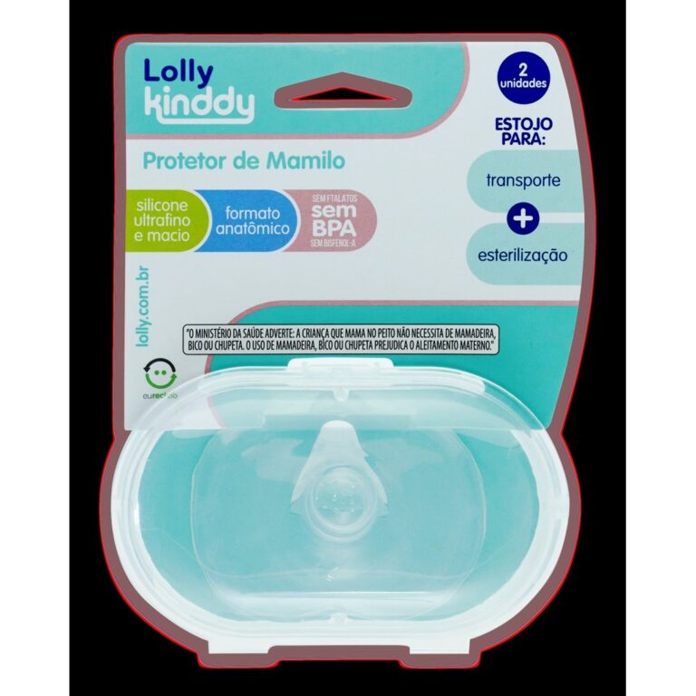 Protetor de Mamilo Lolly bico de silicone, ultrafi