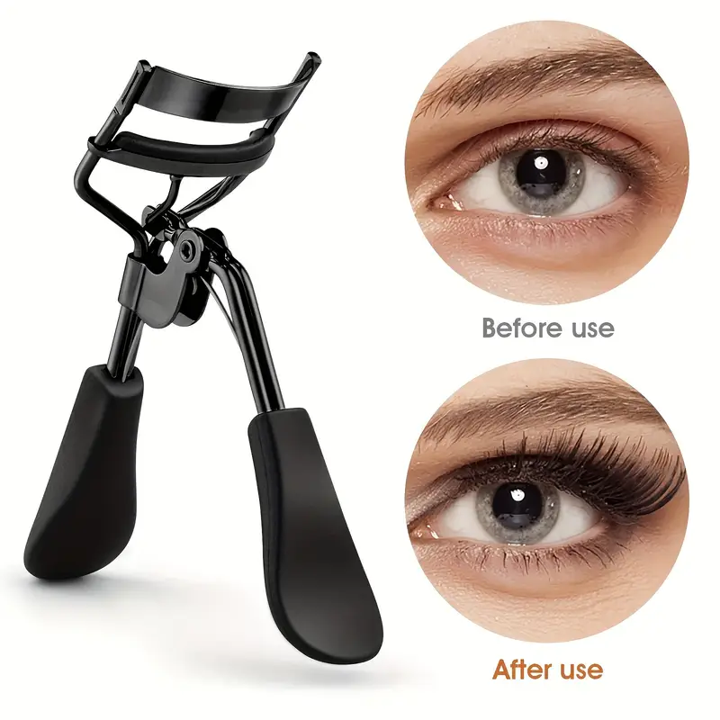 Modelador De Cílios Profissional De Aço Inoxidável , Design Portátil , Curvatura De Longa Duração ,