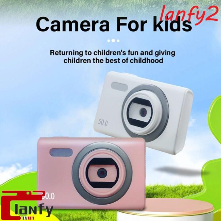 LANFY Mini Câmera Infantil , Pequena Tirar Fotos 