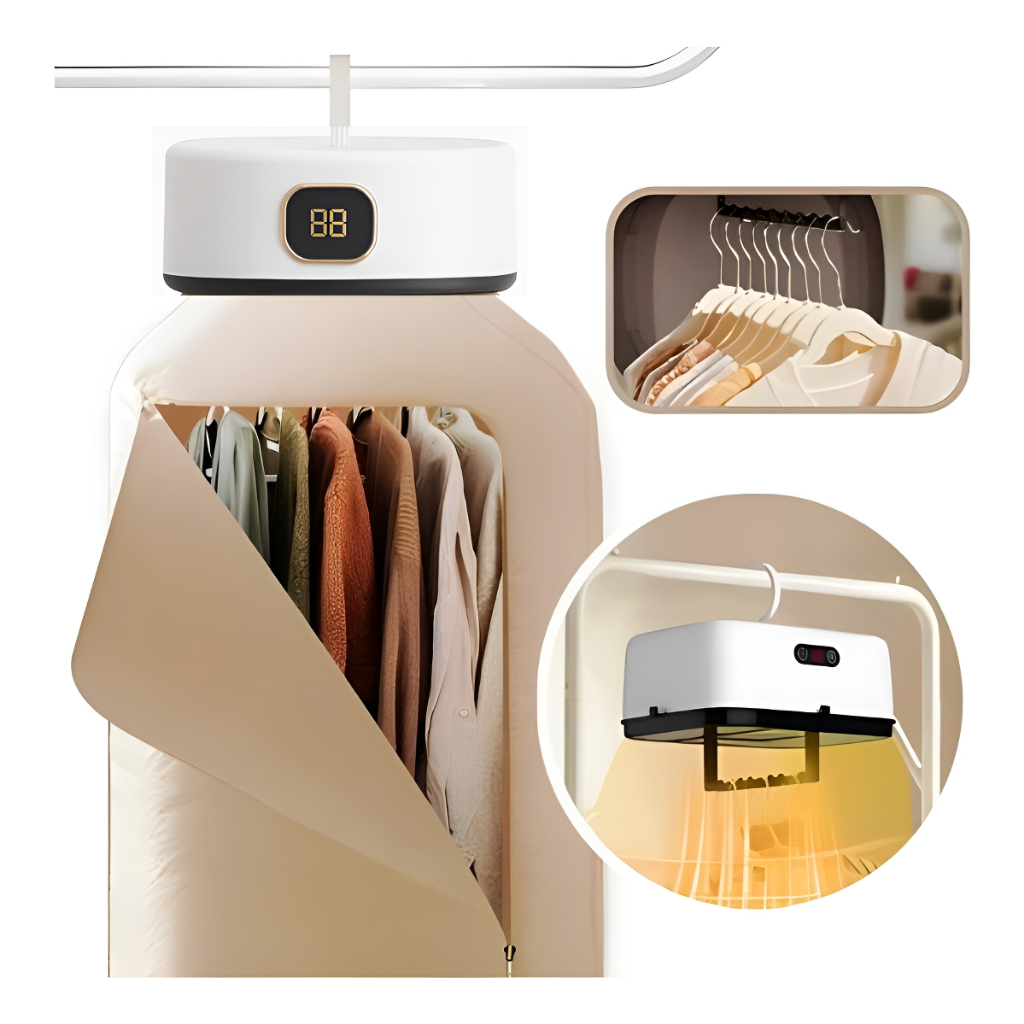Secador De Roupas Portátil Secadora Elétrica Secagem