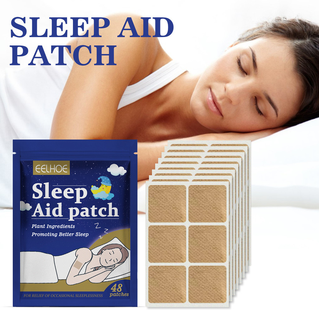 48 Unidades De Adesivo Para Dormir Acalma O Corpo , Melhora Conforto Do Sono , Ajuda Você A Pacifica