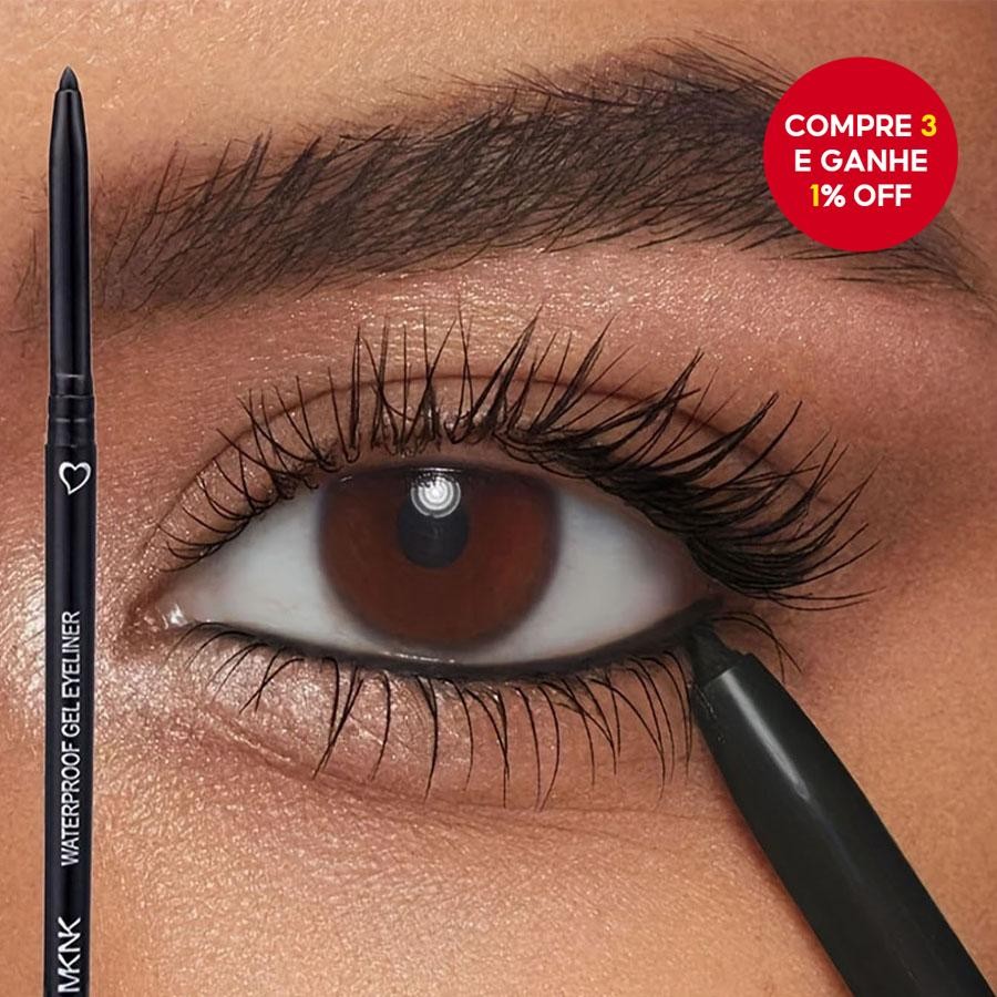 Eyeliner À Prova Dágua, Longa Duração, Resistente A Borrões, Com Aspecto Natural, Disponível Em Pret