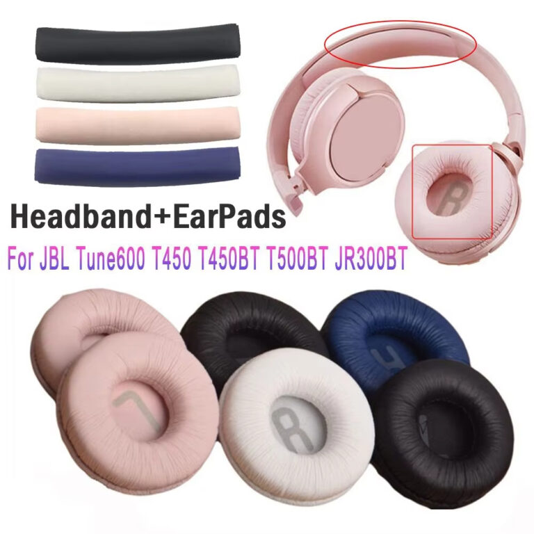 Par Almofada Espuma Para Fone Compatível Jbl Tune