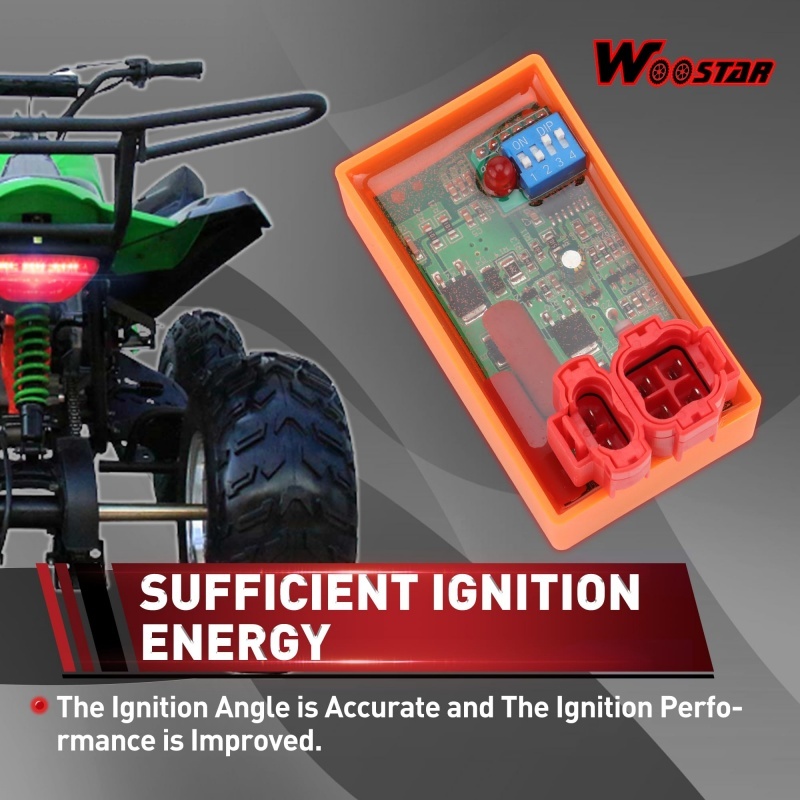 Interruptor De Ignição De Motocicleta De Corrida AC CDI De 6 Pinos , Modificado GS150/GSC175 Para GY