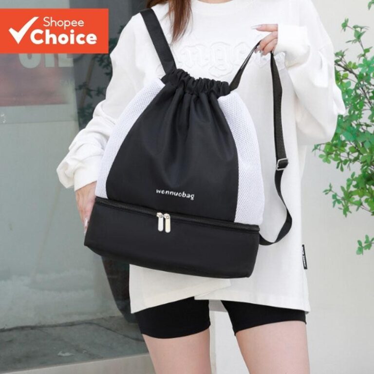 Bolsa De Fitness Minimalista De Grande Capacidade 