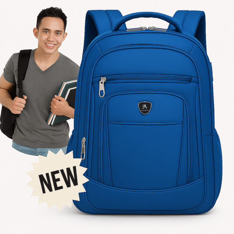 Mochila Masculina Impermeável Faculdade Alça For