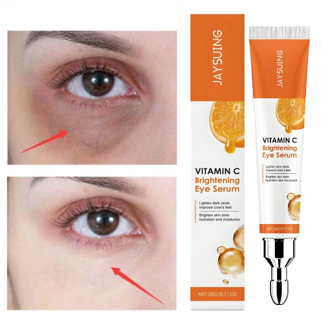 Vitamina C Creme Para Os Olhos Olheiras Soro Iluminando Ácido Hialurônico Linhas Finas Sacos Essênci
