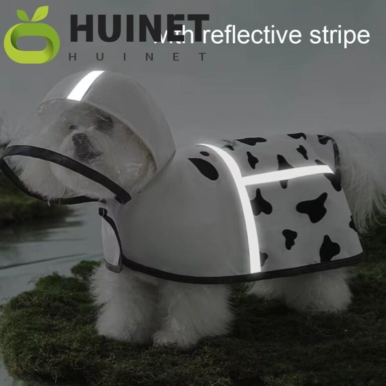HUINET Dog Rainwear , Desenho Animado Com Faixa Re