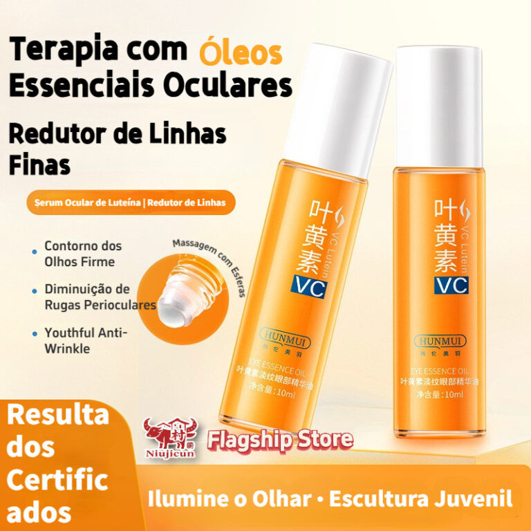 Óleo Facial HLMEY Luteína | Massagem Antirrugas 
