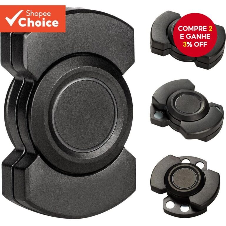 Novidade 3 Em 1 Spinner Slider Clicker Fidget Toy 