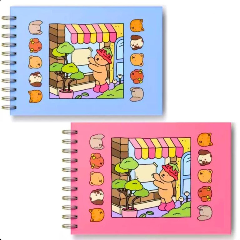 Livro de Colorir 50 Folhas Caderno de Desenho Pint