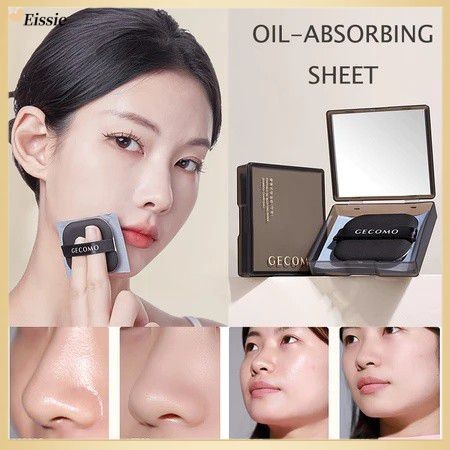 Papel Absorvente De Oleosidade Facial Com Espelho,