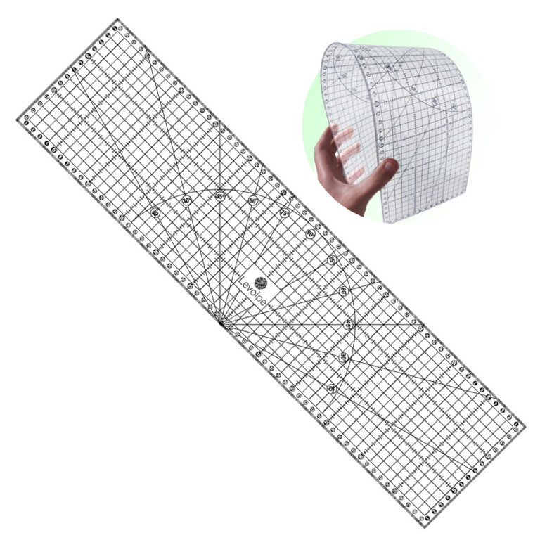 Régua 15×60 Flexível Para Patchwork Scrapbo