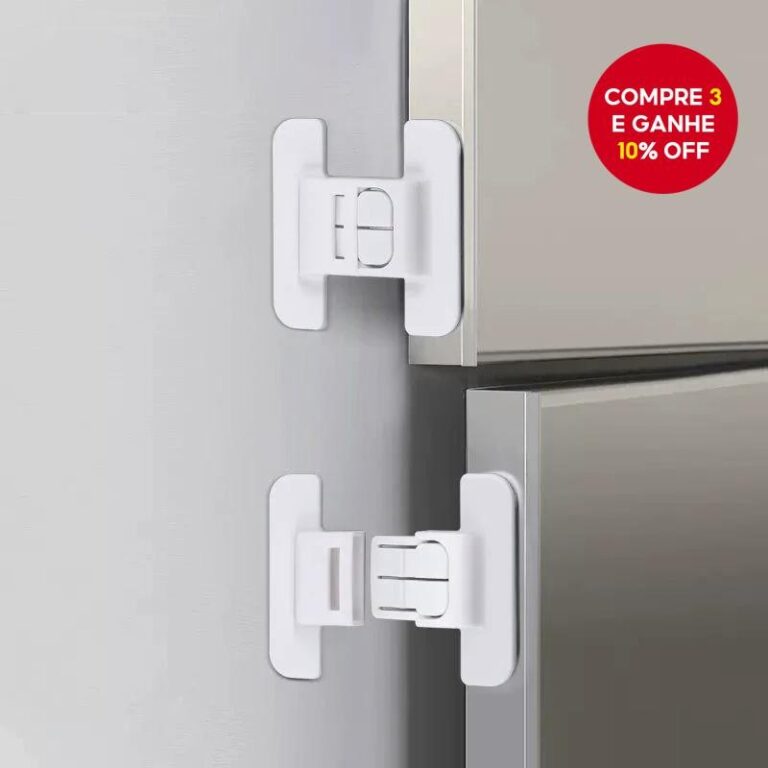 2PCS Fechos de Refrigerador e Armário, Travas de 