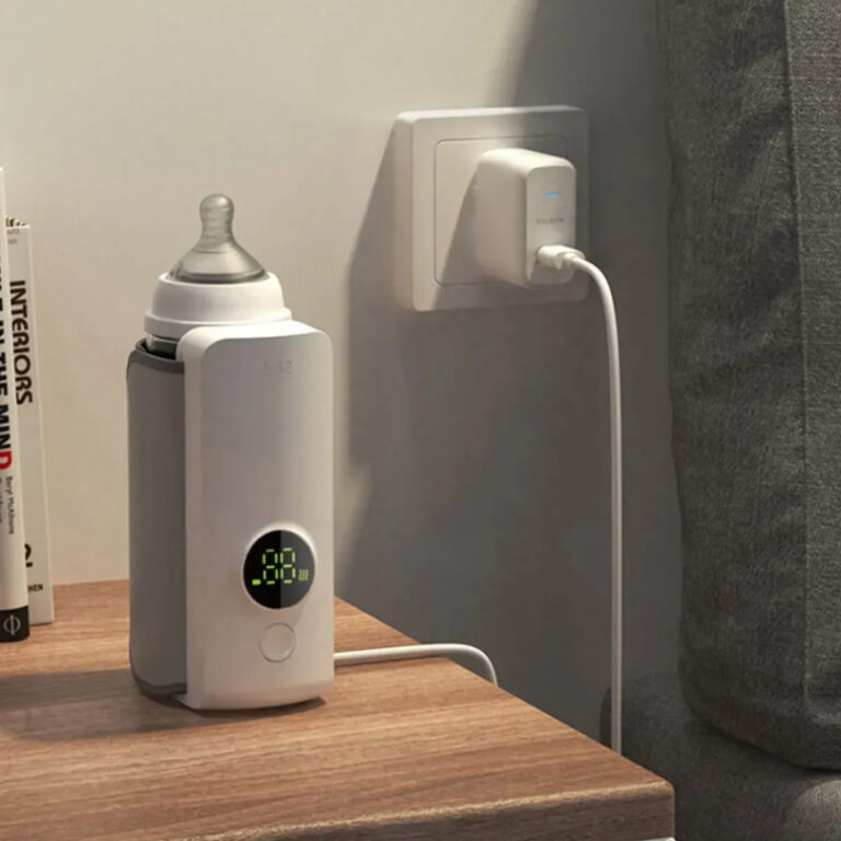 Aquecedor Portátil para Mamadeira Leite de Bebê 
