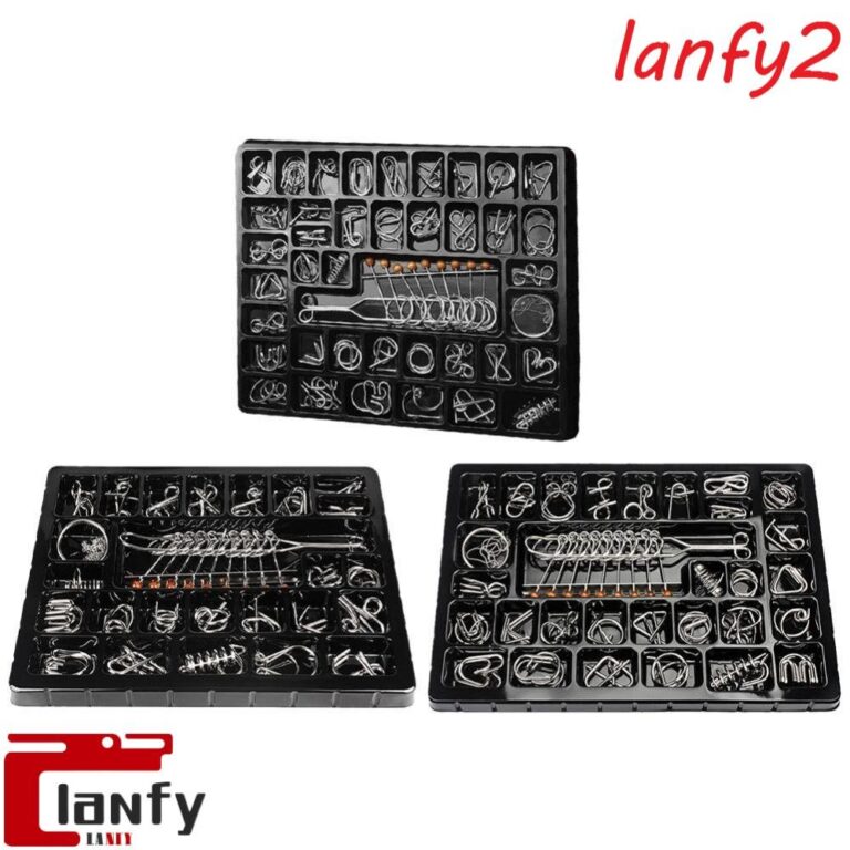 LANFY Luban Lock Brinquedo De Truque De Mágica , 
