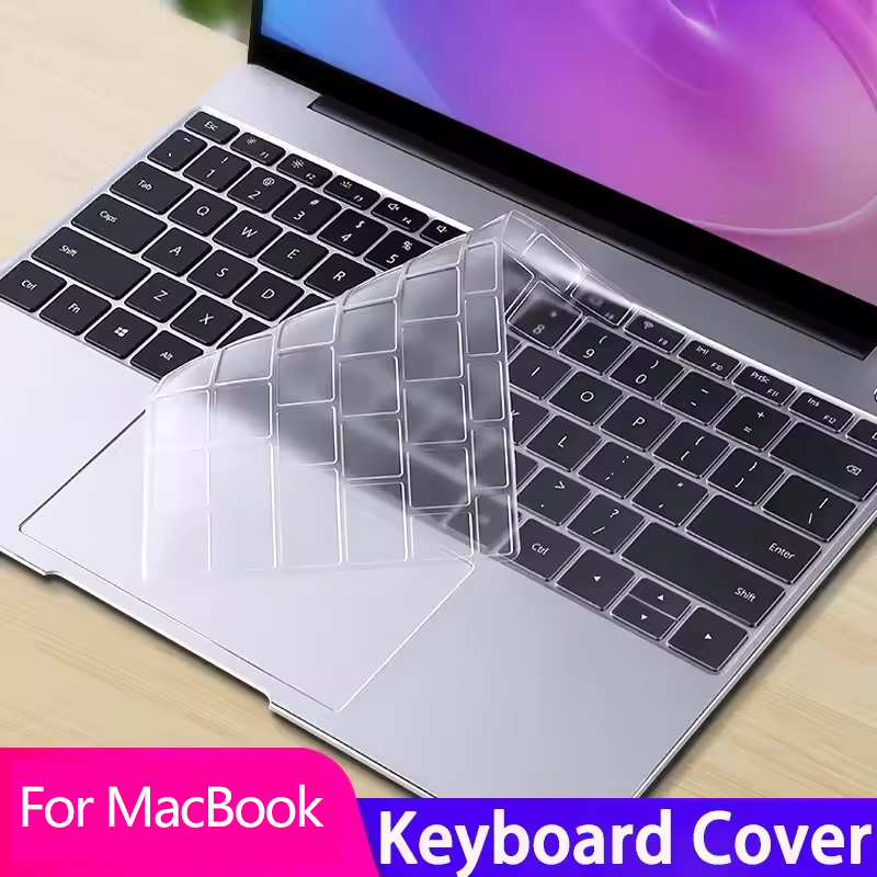 Capa De Teclado Para Macbook Air 13 15 Pro 14 16 M2 M3 M4 Protetora De Pele A3240 A3241 A2681 A2442