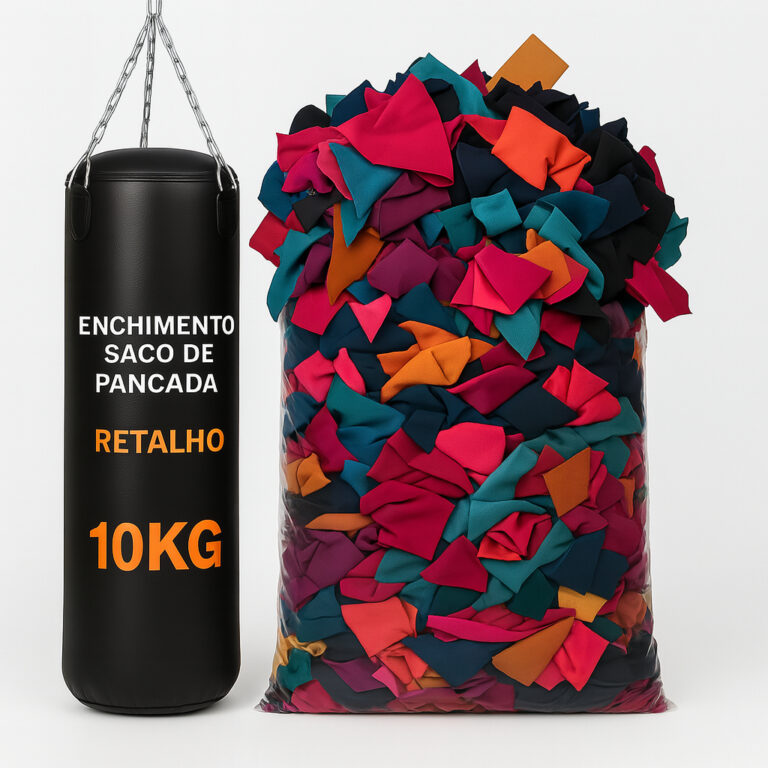 Enchimento Retalho de Tecido Para Saco de Pancadas