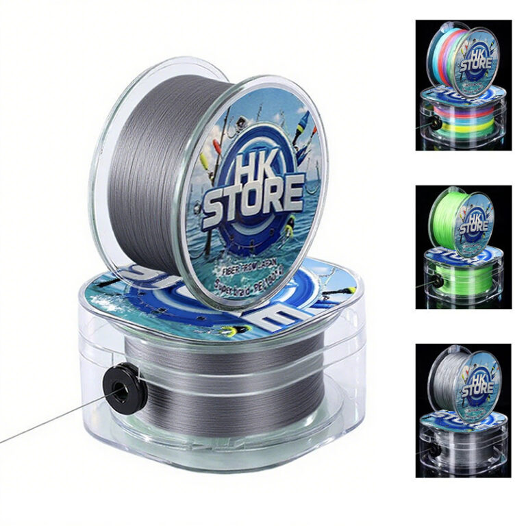 Linha De Pesca Multifilamento 300m/500m Cinza 4 Fi