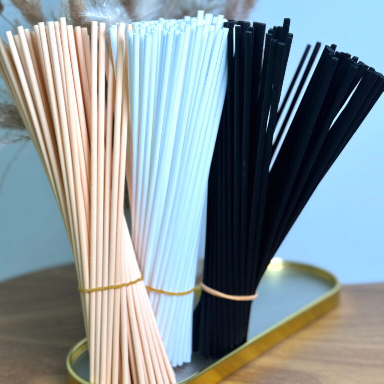 Kit 100 Varetas Fibra de Algodão para Difusor Aro