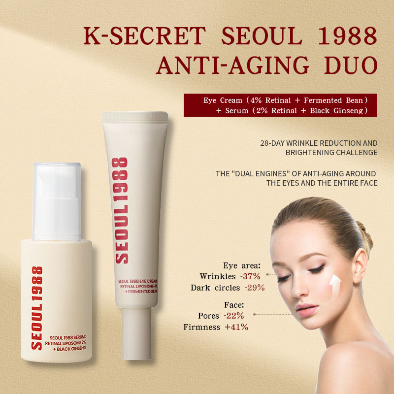 Z Seul 1988 Retinol creme para os olhos Anti-rugas remover linhas finas alta hidratação calmante nia