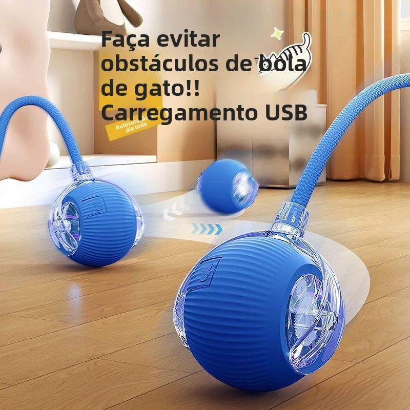 Bola De Gato Inteligente : Prevenção De Obstáculos E Diversão Garantida