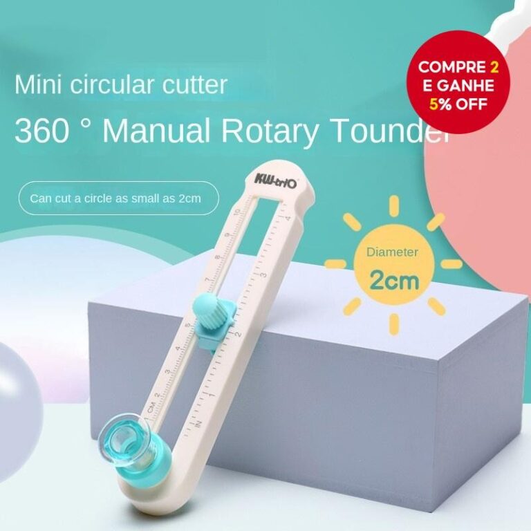 Compasso rotativo manual de 360 graus, diâmetro m