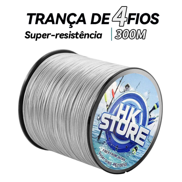 Linha De Pesca Trançada 500M/300M , Multifilament