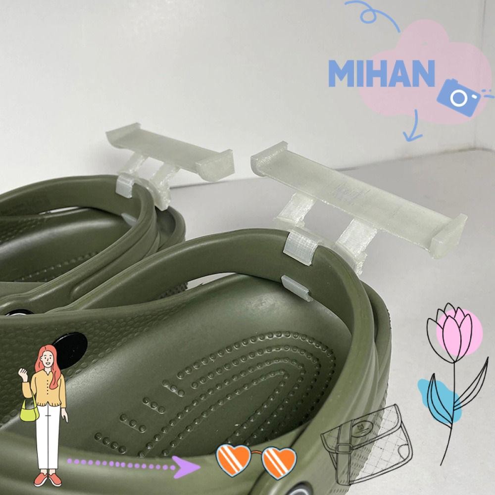 MH-BEAUTY 2 Peças Decoração De Cauda De Chinelo De Caverna Croc Buraco Acessórios De Sapato Sapatos