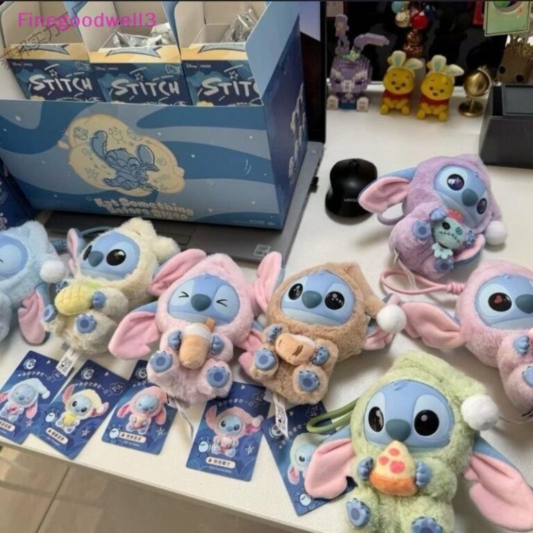 Finegoodwell3 Kawaii Stitch Figura Série Brinqued