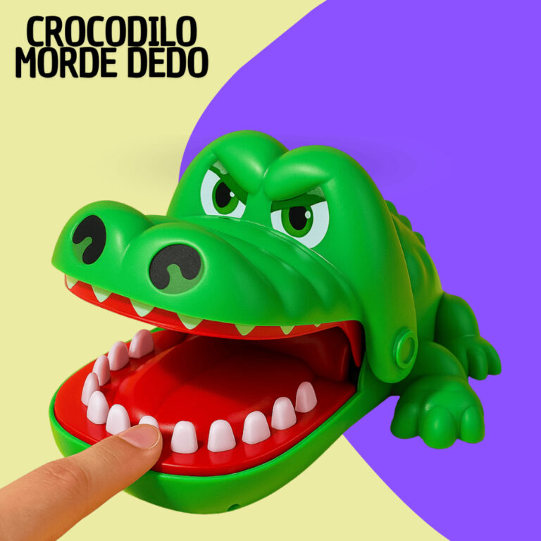 Jacaré Crocodilo Morde Dedo Jogo Brinquedo Infant