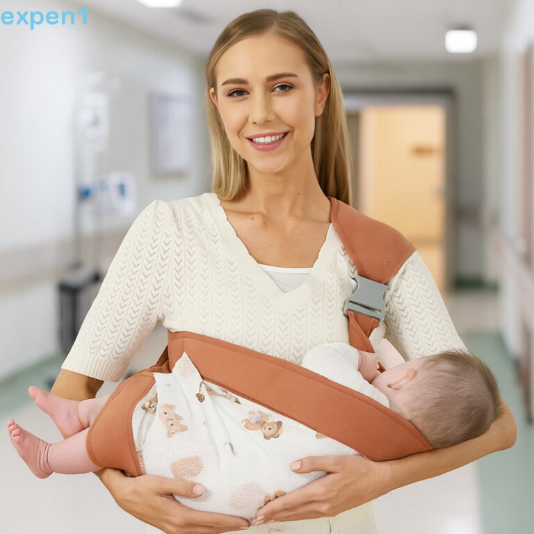 EXPEN Porta-Bebês , Bolsa Canguru Infantil Respir