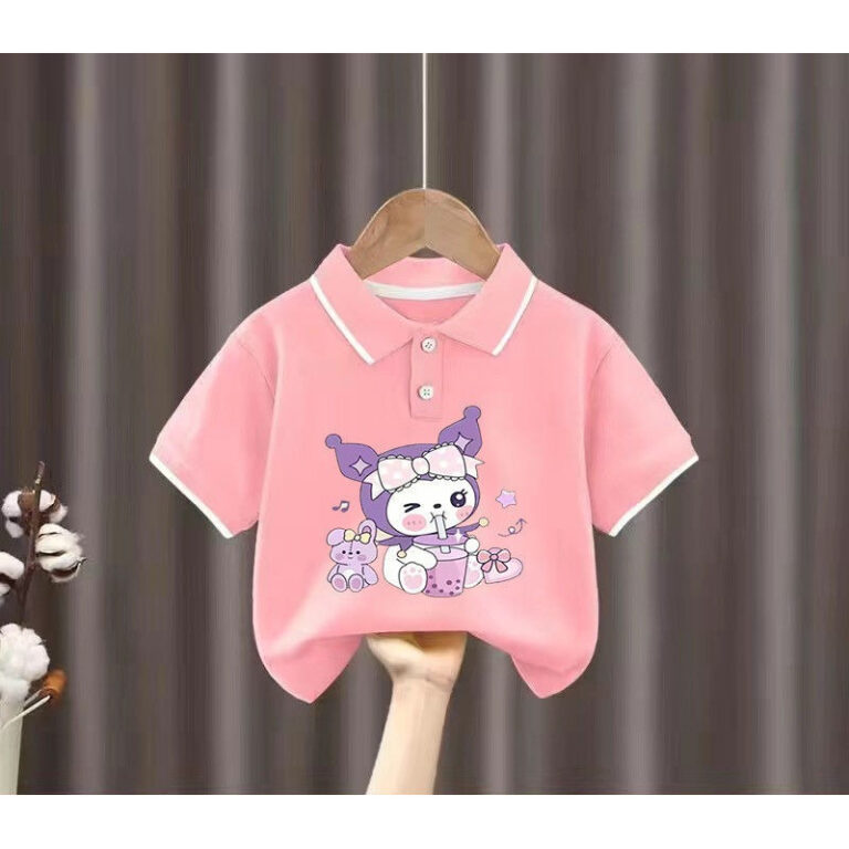 Camisa Polo De Desenho Animado Kuromi 2025 Para Me
