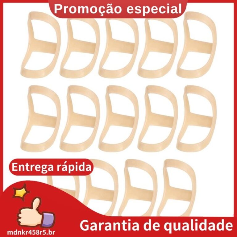 14 Pcs Kit De Tala De Dedo Protetor Leve E Respir