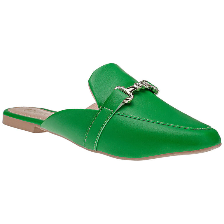 Sapatilha Mule Feminino Bico Quadrado  Confortáve