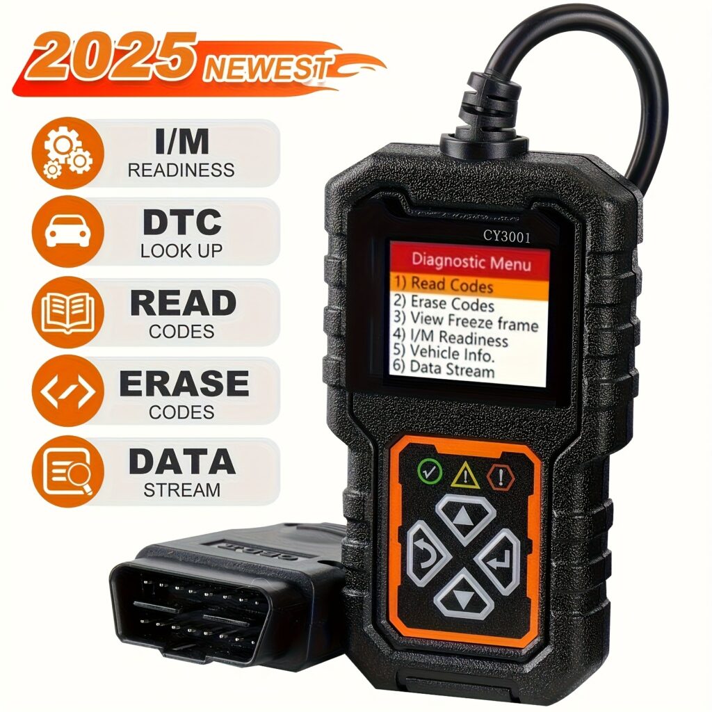 Scanner Obd Ii Universal Cy3001 Para Ler E Excluir Códigos De Falha De Veículos Pós-1996 Com Protoco