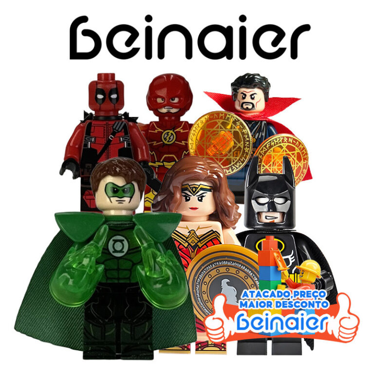 Mini figuras, brinquedos de blocos de construção