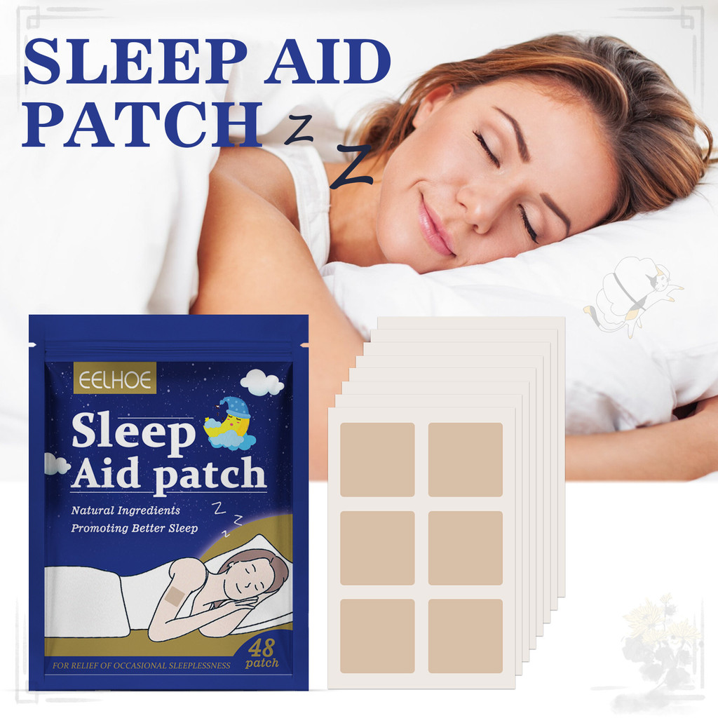 [Entrega 24 horas]EELHOE-100 Peças De Adesivo Para Ajudar A Dormir , Melhorar O Conforto Do Sono