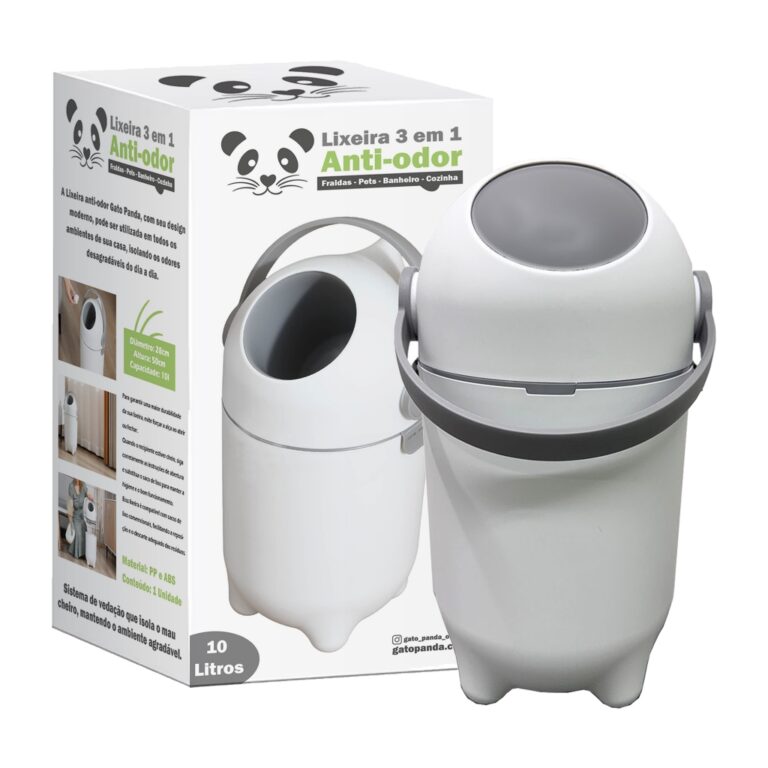 Lixeira Anti-Odor para Fraldas 10 Litros  Gato Pan