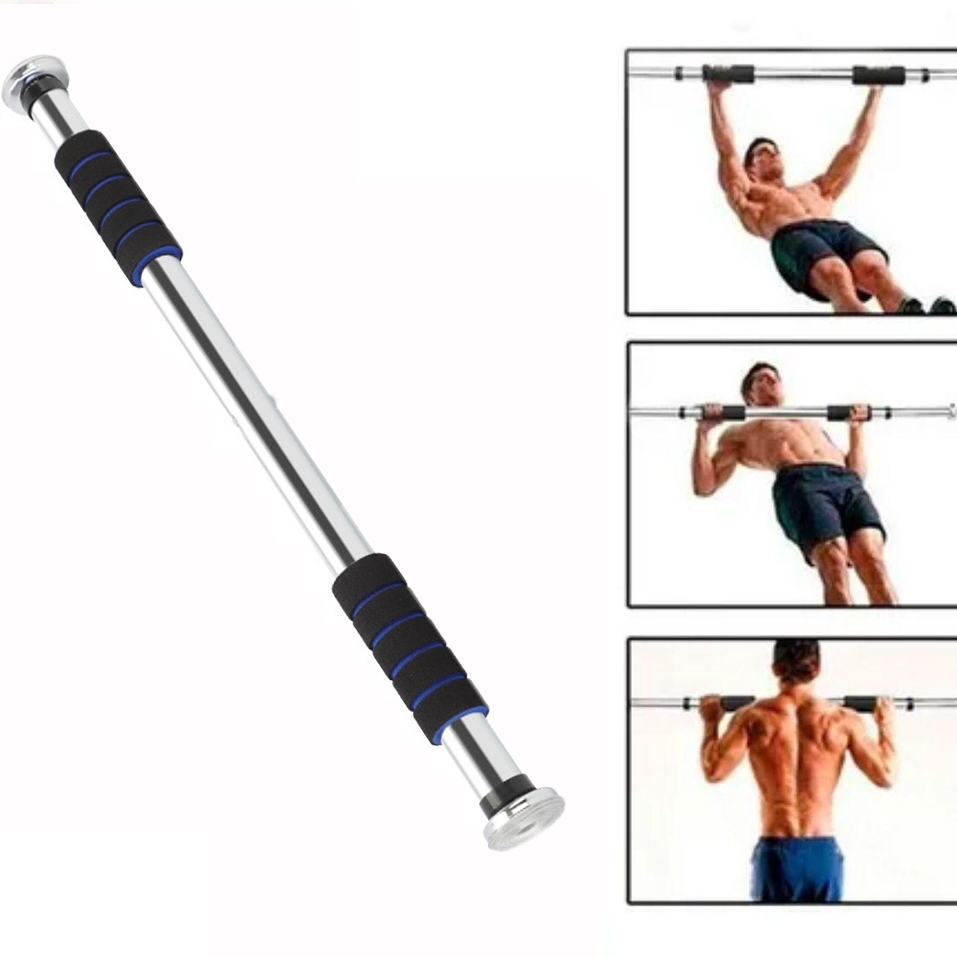 Barra Exercícios Porta Ajustável Até 100cm Crossfit Calistenia Fitness Força