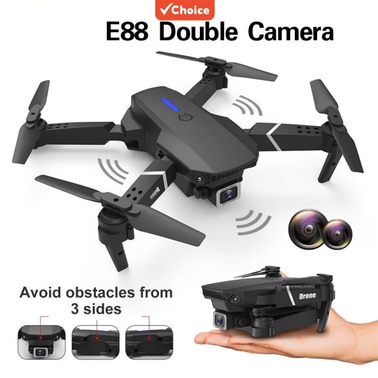 Drone E88 Pro HD com Câmera Dupla, Posicionamento