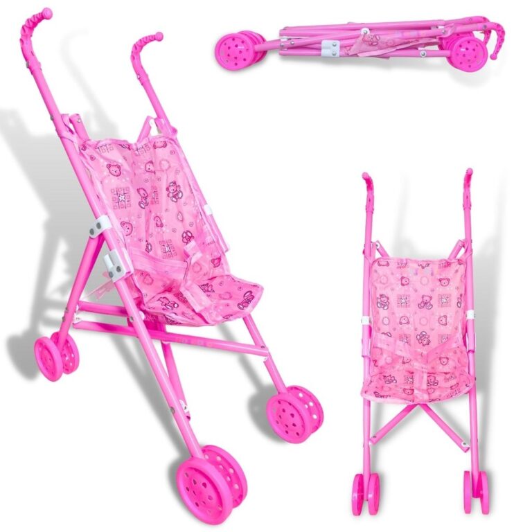 Carrinho De Boneca Bebe Reborn Brinquedo Infantil 