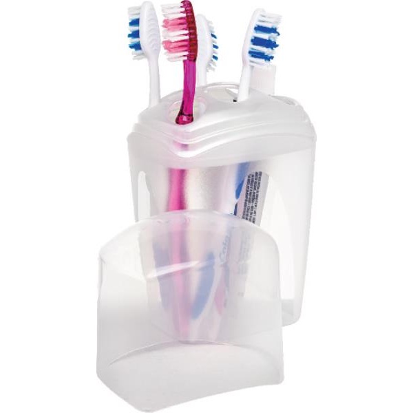 Porta Escovas de Dentes com Tampa Protetora Para B
