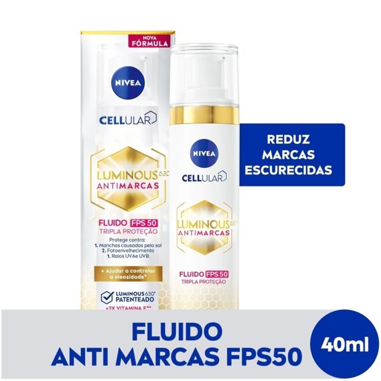 NIVEA Fluido Facial Antimarcas Luminous 630 FPS 50