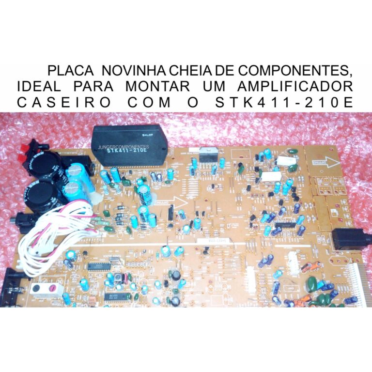 PLACA NOVA E COMPLETA COM Stk411-210e + L4959 + Ba