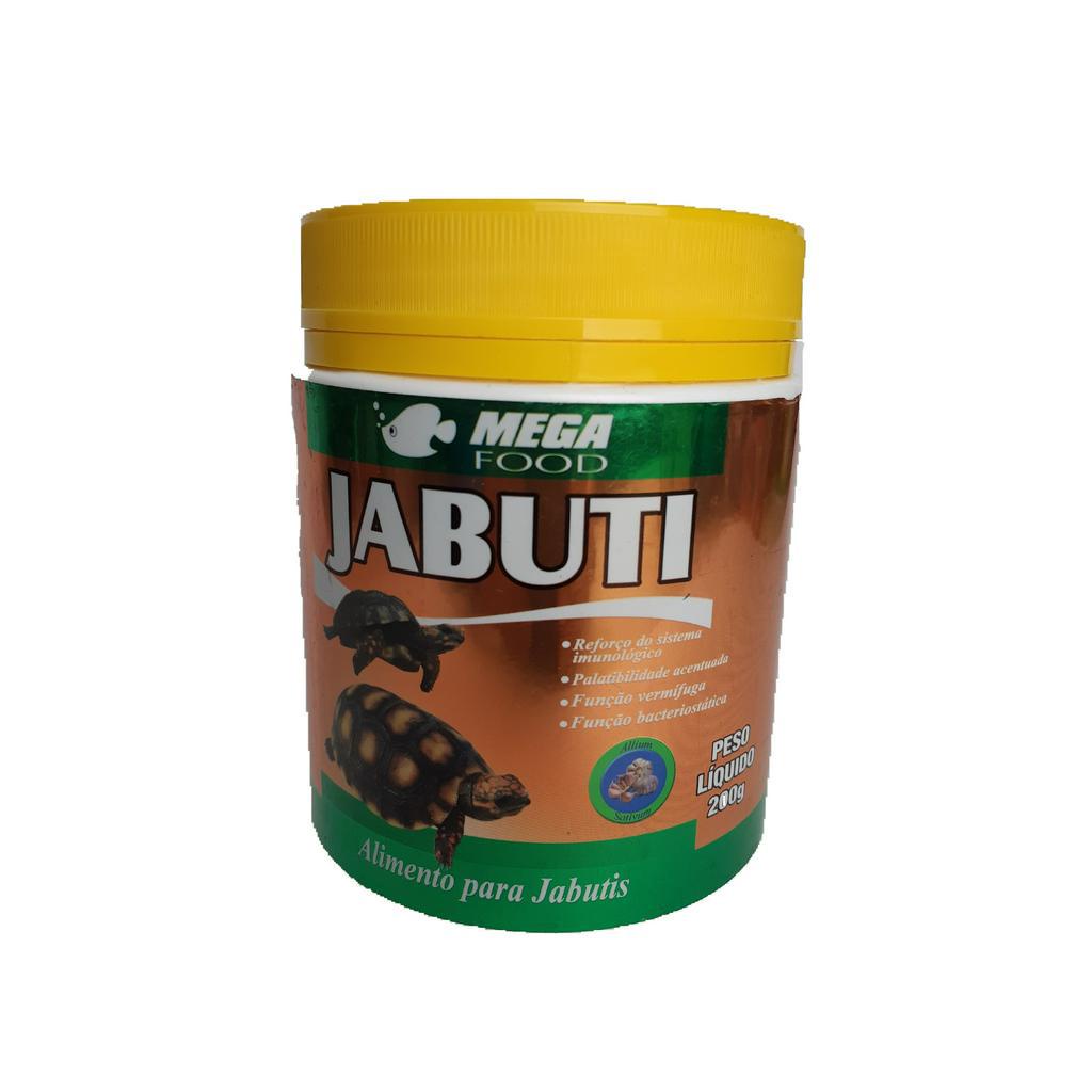 Ração para Jabuti 200g Mega Food com Alho