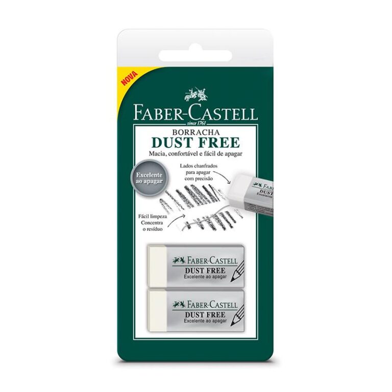 Borracha Dust Free SM/187137 com 2 unidades Faber-