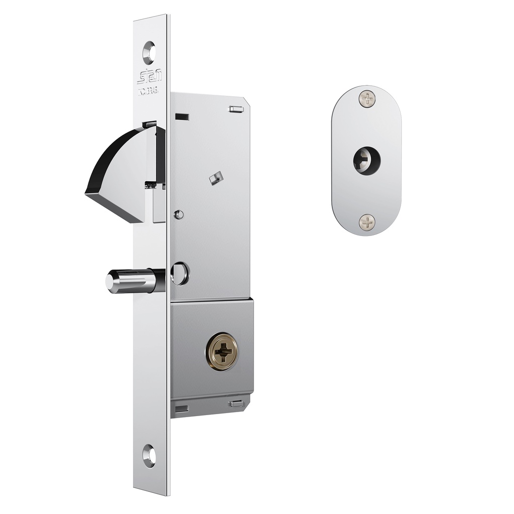Fechadura 1940 Porta De Correr 23mm Inox Chave Tetra – Stam.