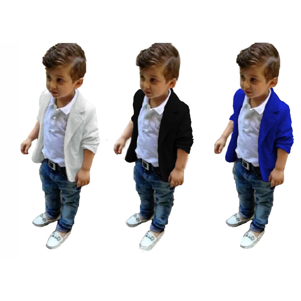 Blazer infantil festa menino